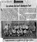 2003 10 07-La saison de korf demarre fort