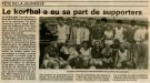 1987 07 25-Le Korfbal a eu sa part de supporters
