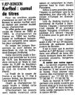 1996 05-Korfbal cumul de titres