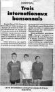 1999 11 13-Trois internationaux bonsonnais